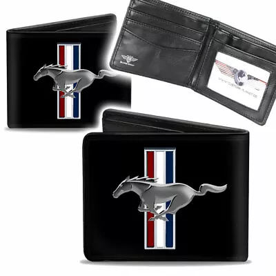 Ford Mustang Tri Bar Pony Horse Logo Bag Wallet Chain Wallet Wallet Wallet Wallet • $27.69