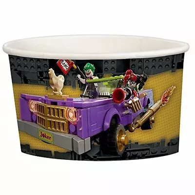 DC Comics LEGO Batman Paper TreatIce Cream Cups 280 Ml Pack Of 8 • $27.86