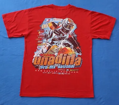 Nos Ricky Carmichael Tshirt Szm Supercross Vintage Motocross Fox Racing Jt Mx • $69