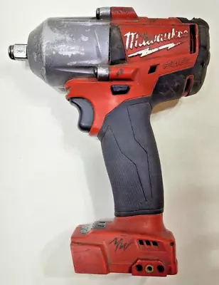 MILWAUKEE 2861-20 M18 FUEL 1/2  Li-Ion Mid Torque Impact Wrench Tool Only  • $41