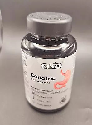 Bariatric Multivitamin W/ Iron Easy-to-Swallow Capsule Post Bariatric 09/25 • $21.99