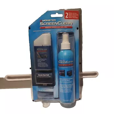 Monster ScreenClean With Two Types Of Formula Microfiber Cloth And Clean Cloth • $12.99