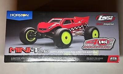 Losi Mini T 2.0 1/18 40th Anniversary Edition New In Box / Mint Condition 🔥 • $430