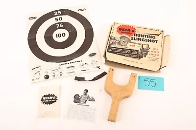 Vintage Wham-o Hunting Slingshot With Box And Accessories • $36