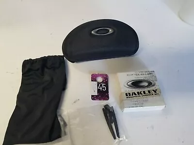 Oakley Hard And Soft Case W/ Nosepiece + Clear Lens (No Glasses) (#-45) • $0.99
