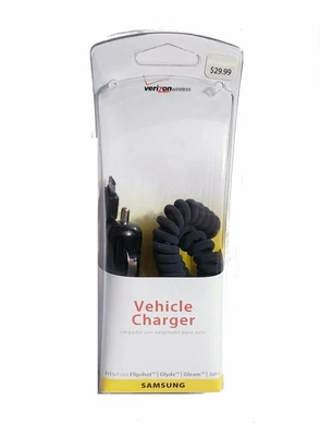 $11.95 • Buy New Verizon Wireless Vehicle Charger For Samsung Flipshot Glyde Gleam Juke    
