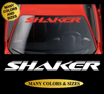 $21.99 • Buy Windshield Window Banner Vinyl Decal Sticker Shaker For Fit Dodge Challenger