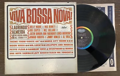 Viva Bossa Nova! Laurindo Almeida - Vinyl LP Mono 1962 - EXC - Capitol T1759 • $9.99