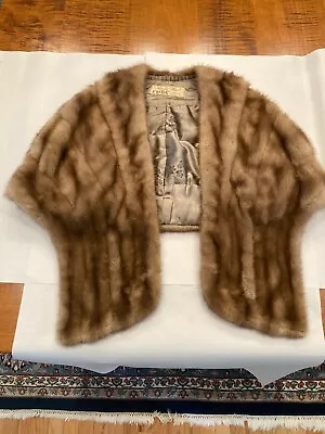 Emba Autumn Haze Mink Stole • $30