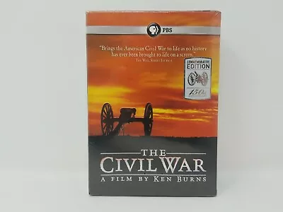 $54.89 • Buy Ken Burns The Civil War - Commemorative Edition DVD Full Set New Sealed