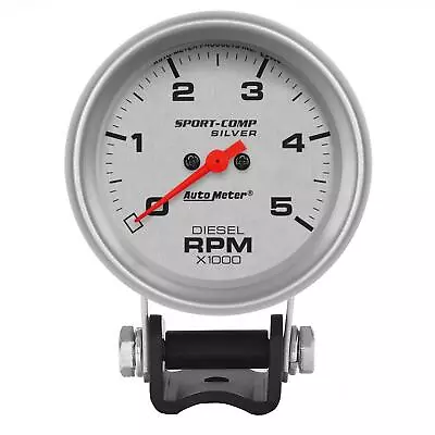 AutoMeter 3788 Diesel Tachometer 2 5/8 Inch 5K RPM Pedestal • $216.99