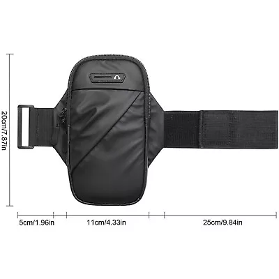 Gym Running Jogging Arm Band Sports Case Holder Strap Bag For IPhone 15 14 13 12 • £2.49