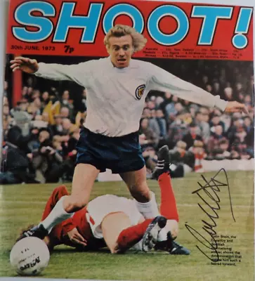Colin Stein Scotland Rangers And Coventry Signed Magazine Picture. • £9.99