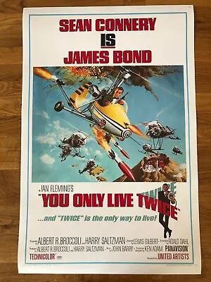 Large Movie Poster James Bond You Only Live Twice  (430mm X 650mm)  • £3.99