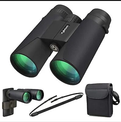 High Power Binoculars Kylietech 12x42 Binocular For Adults With BAK4 Prism FMC • £24.99