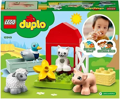 $18.85 • Buy LEGO DUPLO Town Farm Animal Care 10949 Playset-AU
