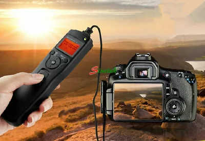 £14.79 • Buy Time Lapse Intervalometer Timer Shutter For Canon 1100D 1200D 750D 700D 650D 70D