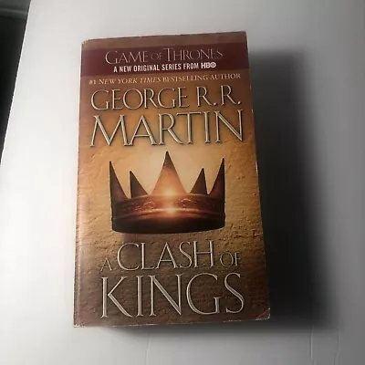 A Clash Of Kings By George R.R. Martin (2011 Paperback - GOOD) • $4.50