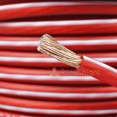 DS18 4 Gauge Power Cable 5 Ft Section Red Ultra Flex CCA Wire PW-4GA Flexible • $8.95