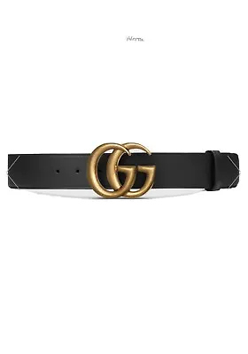 $550 • Buy Gucci Marmont Belt Black Size 75 
