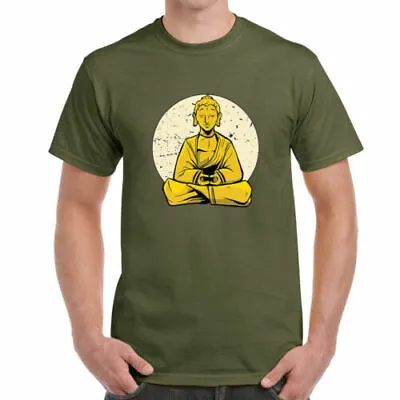 £11.99 • Buy Chill Buddha - Mens T-Shirt (PC) - Meditation - Hippy - Buddhism- Chill -