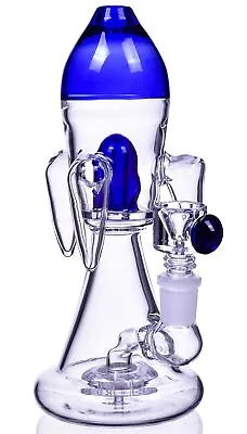 COOL 8  UFO Bong ALIEN Glass Water Pipe ALIEN Bong UNIQUE Hookah Bubbler *USA* • $86.59