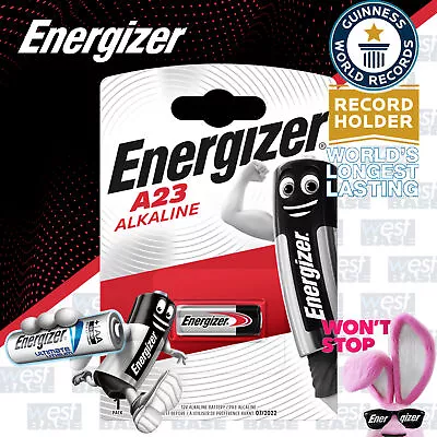 £2.99 • Buy 1x Energizer A23 12V ALKALINE SPECIALIST Battery E23A MN21 LRV08 L1028 V23GA Exp