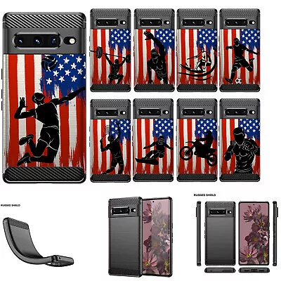 For [Google Pixel 7A (2023)][Flex TPU Fiber SET14] Unique Matte Case • $11.99