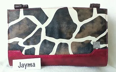 JAYMA Miche Classic Shell Magnetic Purse Handbag Cover NEW! Red Black Giraffe • $7.65