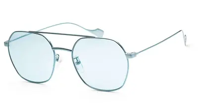 BALENCIAGA BB0089SK Blue / Blue Mirror Sunglasses - MSRP $405.00 • $250