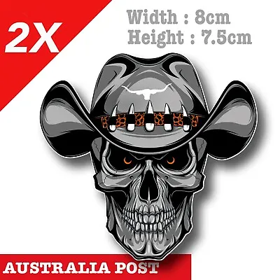 R.M Williams Cowboy SKull Decal Sticker • $7