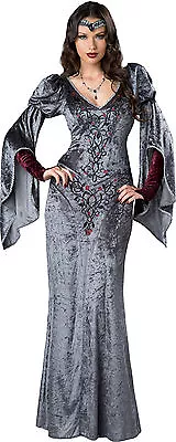 Adult Dark Medieval Maiden Maid Marian Renaissance Costume  • $27.99