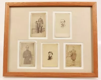 Civil War Cdv Portraits Of Soldiers & Lt. George Edwards 5th Iowa Cavalry • $499.99