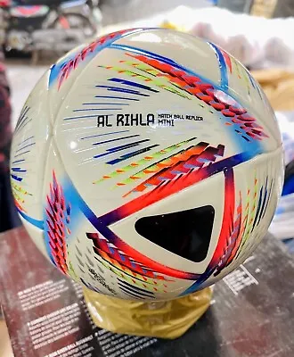 ADIDAS FIFA World Cup 2022 Qatar AL RIHLA Soccer Ball Mini Size - 1 • $16.90