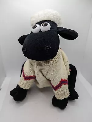 Vintage Wallace & Gromit Shaun Sheep Soft Plush Cuddly Toy 1989 Born To Play 9  • £3.95