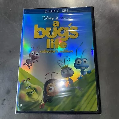 A Bug’s Life (DVD 1998) Brand New Sealed Disney Pixar 2 Disc Set • $14.95