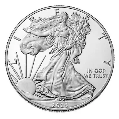 2020 American Silver Eagle - 1 Ounce .999 FINE - UNCIRCULATED - Fresh From Pack • $37.99