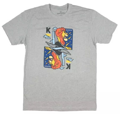 Disney Men's The Lion King Mufasa Design T-shirt (XX-Large) • $9.95