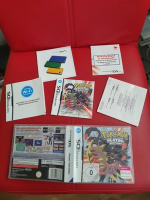 $85 • Buy Pokemon Platinum Version Nintendo DS (CASE ONLY WITH MANUALS) GERMAN