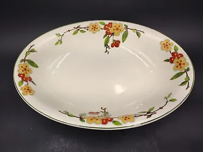 J&G Meakin England Oval Bowl 10  Rege Sol #391413 Floral • $14.58