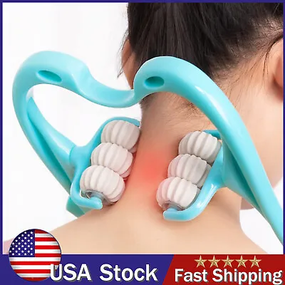 Neckbud Massage Roller Neck Massager Trigger Point Massage Roller Relax Tool USA • $13.99