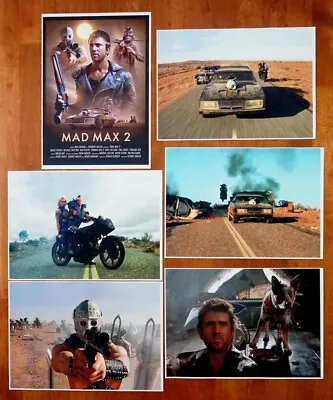 Mad Max 2 Road Warrior Poster Print Set Ford Falcon Gt Interceptor Motorcycle • $65