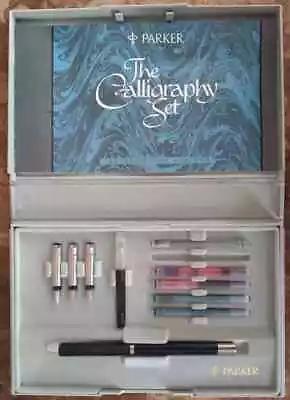 £15.35 • Buy 1029: Parker The Calligraphy Set Fountain Pen With Nibs