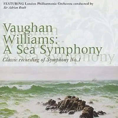 Ralph Vaughan Williams : A Sea Symphony/Symphony No. 1 CD (1994) Amazing Value • £2.54