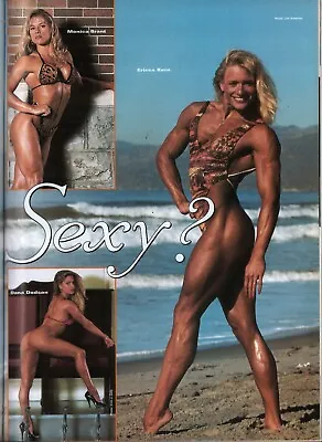 Muscle Media 2000 04/1996 Ericca Kern Monica Brant Female Bodybuilder Divas • $24.99