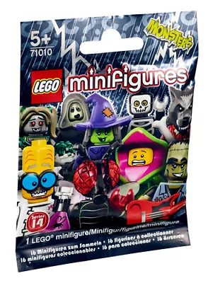 LEGO Minifigures Series 14: Monsters (71010) Mystery Pack - Set Of 4 NEW • $60.70