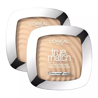 L'Oreal Paris True Match Super Blended Pressed Powder Foundation 2 Or 3 Pack • £17.49