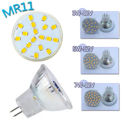 MR11 GU4 12V LED 3W 5W 7W Warm/ Cool White Replace Halogen Spot Lamp Light Bulb • £3.99