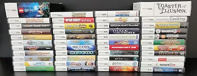 Nintendo DS Games | CHOOSE | Mario Lego Harry Potter ++ | CIB | Authentic OEM • $3.95