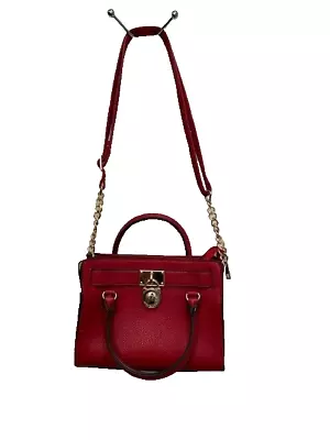 Michael Kors Handbag - Sheila Small Faux Saffiano Leather Satchel • $75